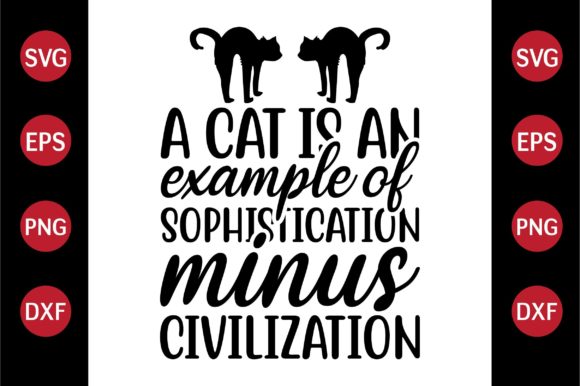 Cat SVG Design a Cat is an Example of S