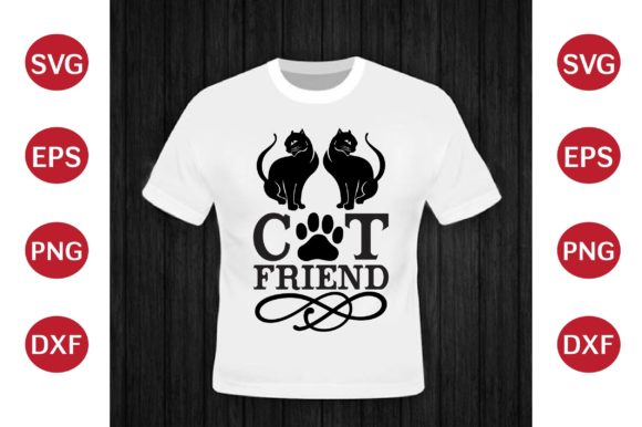 Cat SVG Design Cat Friend