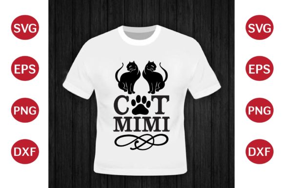 Cat SVG Design Cat Mimi