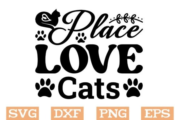 Place Love Cats Svg Review